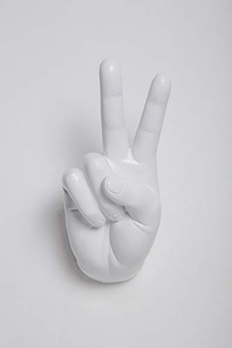 Interior Illusions Peace Sign Hand Wall Hook
