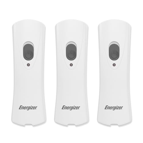 Energizer Weatheready Rechargeable LED Flashlight, Emergency Flashlight for Hurricane Supplies and Survival Kits, Flash Light with Convenient Plug-in Design, Pack of 3