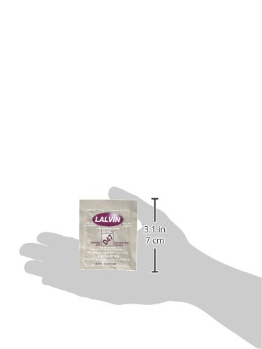Lalvin D-47x3 Saccharomyces Cerevisiae 3 (5 G. Pouchs)