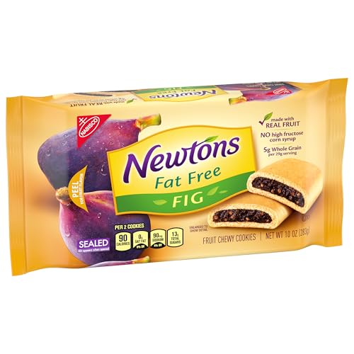 Newtons Fat Free Soft & Fruit Chewy Fig Cookies, (Fig Bars), 12 - 10 oz Packs