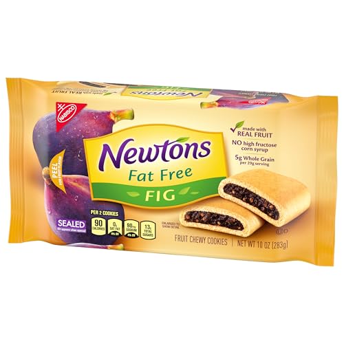 Newtons Fat Free Soft & Fruit Chewy Fig Cookies, (Fig Bars), 12 - 10 oz Packs