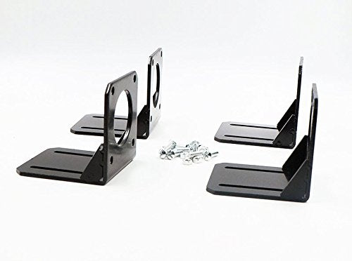 4pcs Nema 23 Stepper Motor Steel Mounting Bracket with Mounting Screws