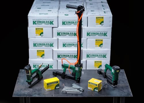 Klinch-Pak C-5/8 Carton Staple 1-1/4 inch Crown with 5/8 inch Leg Length 4000 per case - SIM CC58, C58 or JK561, Ideal for Wood and Sheet Metal Projects in Construction, DIY and Office/Retail