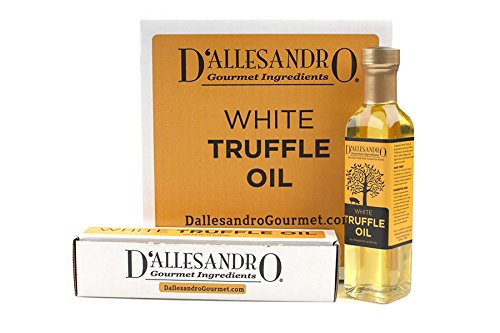 D'allesandro 8 oz. White Truffle Oil, Kosher Parve Certified