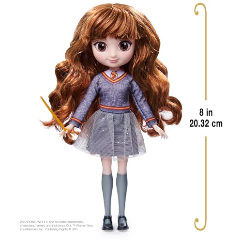 Wizarding World Harry Potter, 8-inch Hermione Granger Doll, Kids Toys for Ages 5 and Up