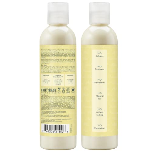 SheaMoisture Jamaican Black Castor Oil, Strengthen & Restore Styling Lotion, Moisturize & Style, 8 Oz