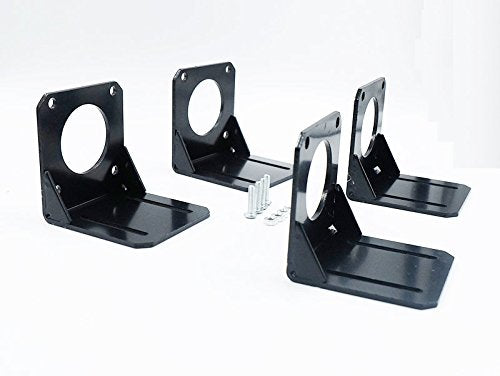 4pcs Nema 23 Stepper Motor Steel Mounting Bracket with Mounting Screws