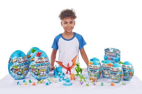 Smashers Dino Ice Age Pterodactyl Series 3 by ZURU Surprise Egg with Over 20 Surprises! - Slime, Dinosaur Toy, Collectibles, Toys for Boys and Kids (Pterodactyl)