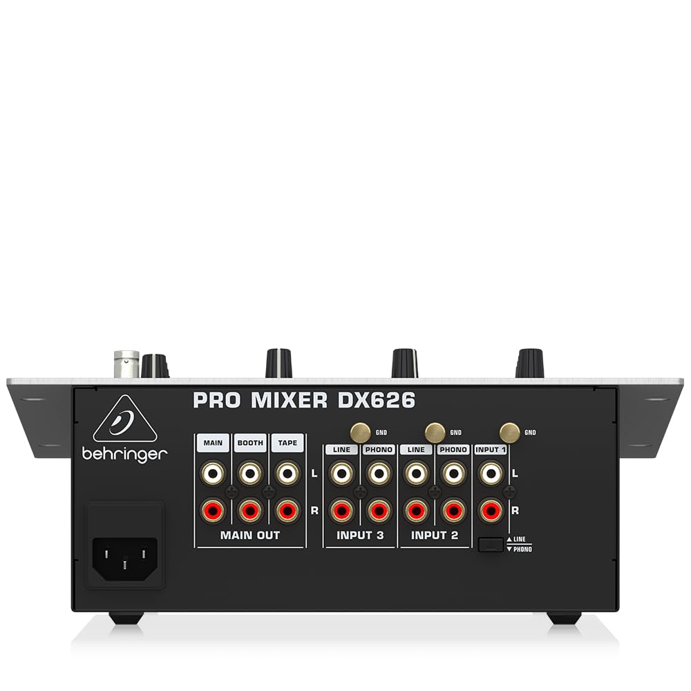 Behringer Pro Mixer DX626 3-Channel DJ Mixer