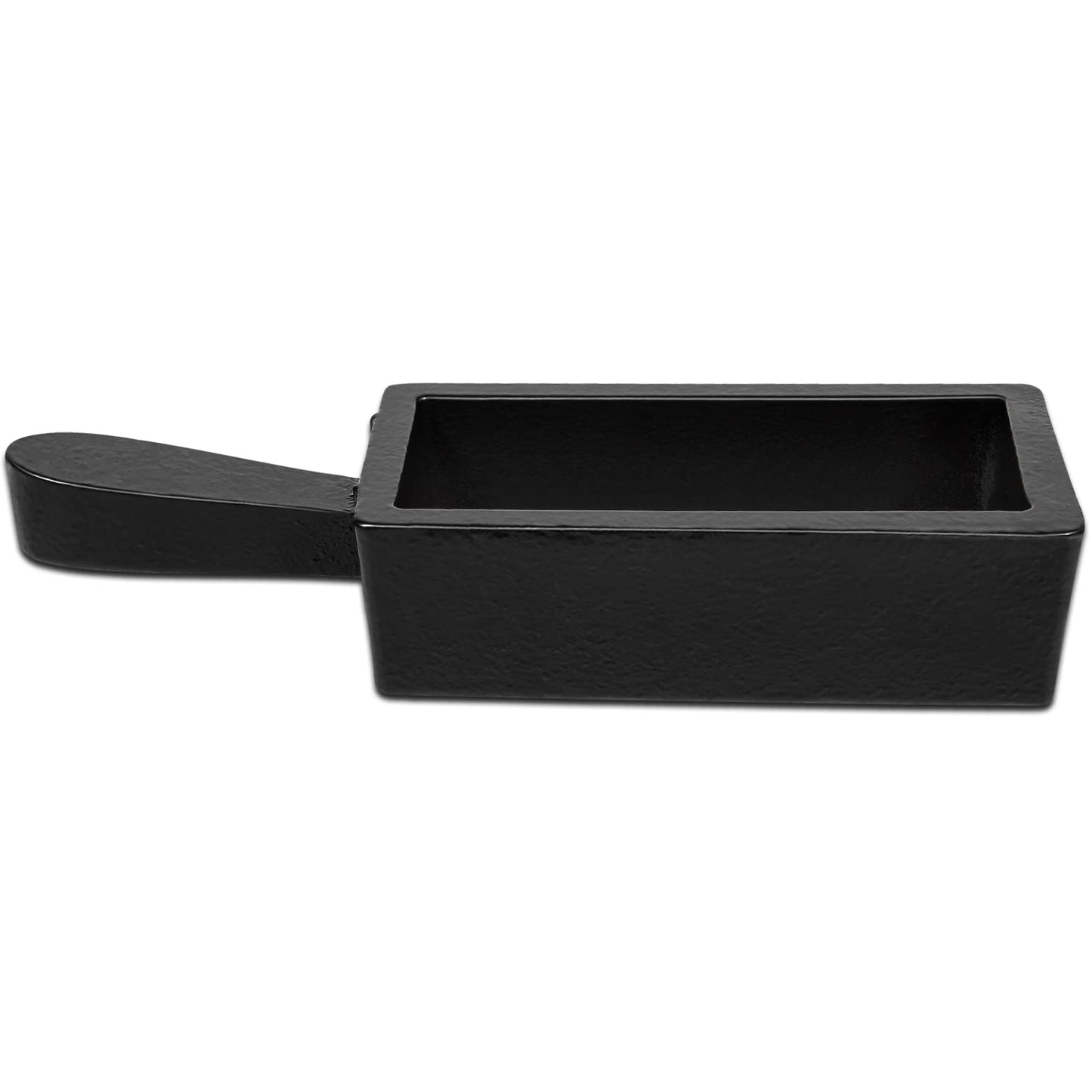 Upgraded 100 oz Troy Ounce Gold Bar Loaf Cast Iron Ingot Mold Perfect for Custom Smelting Pouring Melting Casting Refining Gold Silver Copper Aluminum Brass Precious Metals