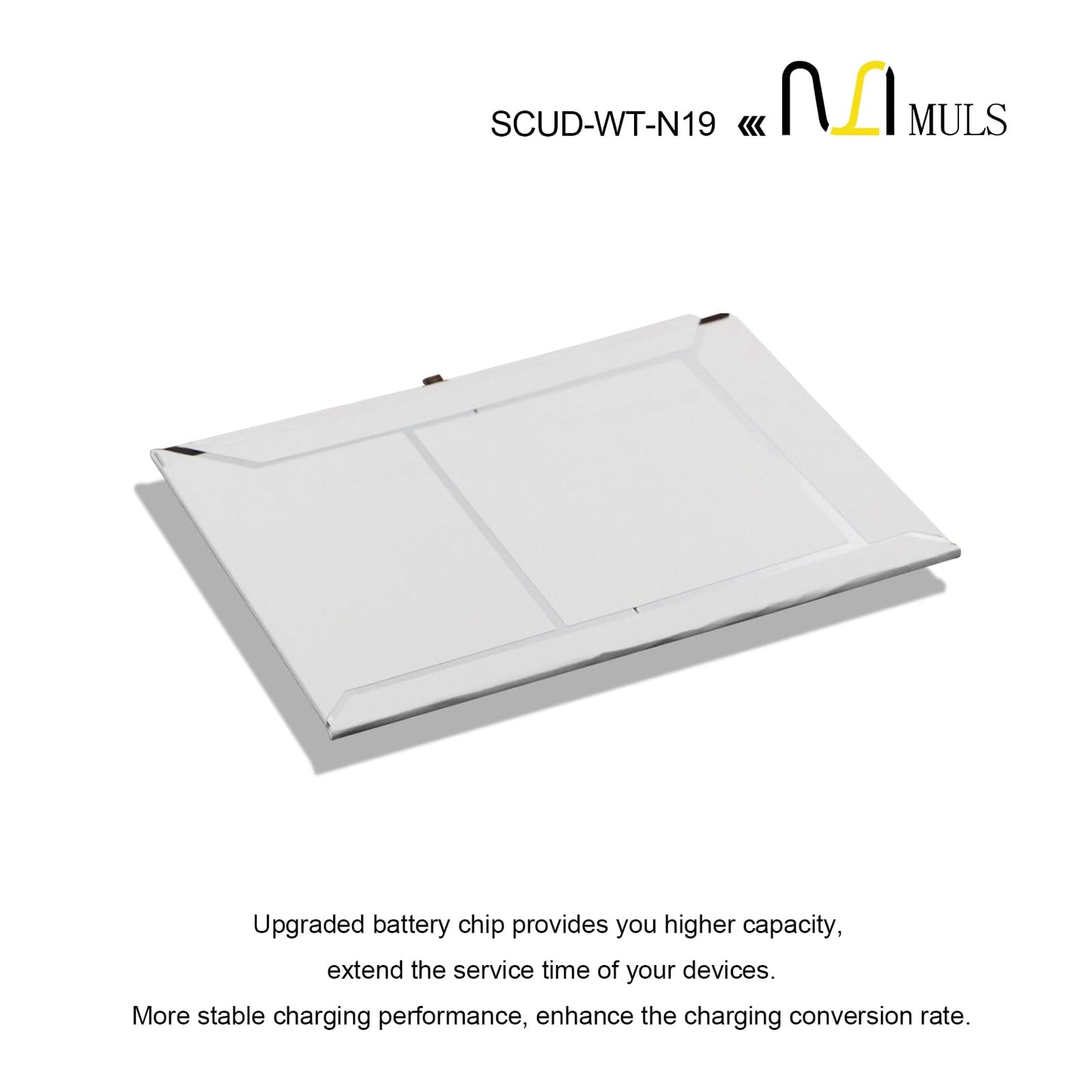MULS SCUD-WT-N19 Tablet Replacement Battery for Samsung Galaxy Tab A7 10.4 2020 SM-T500 SM-T500N SM-T505 SM-T505N SM-T503 SM-T507 SM-T500NZDAXAR SM-T500NZSAXAR with Tools 27.1 Wh 7040 mAh/3-cell