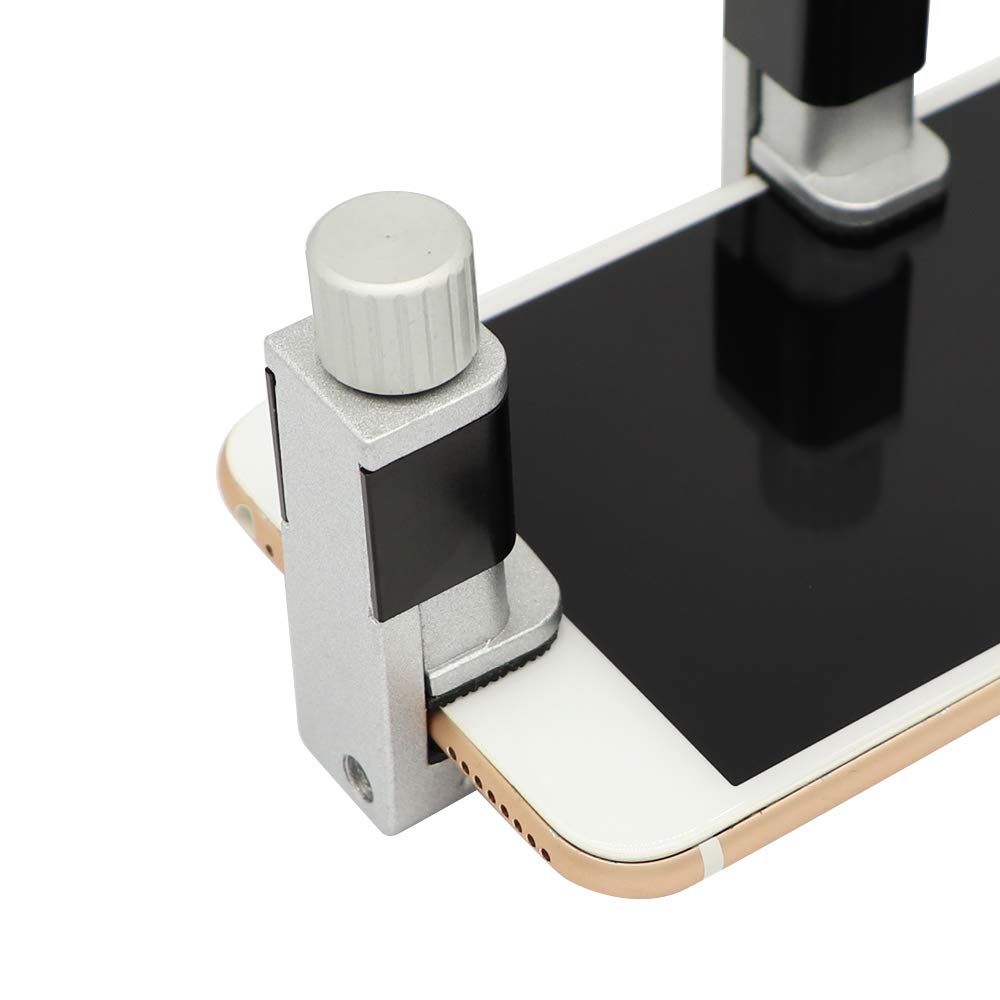 DIYPHONE 4Pcs Phone Screen Repair Tools Adjustable Screen Fastening Clamp Universal Screen Clip Fixture Tools Compatible for iPhone, iPad, Samsung, Computer, Laptops, Tablets, LCD Screen Repair