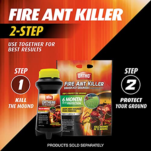 Ortho Orthene Fire Ant Killer1, Kills Queen, Destroys up to 162 Mounds, 12 oz. Dry Powder, Ant Poison Works in 60 minutes