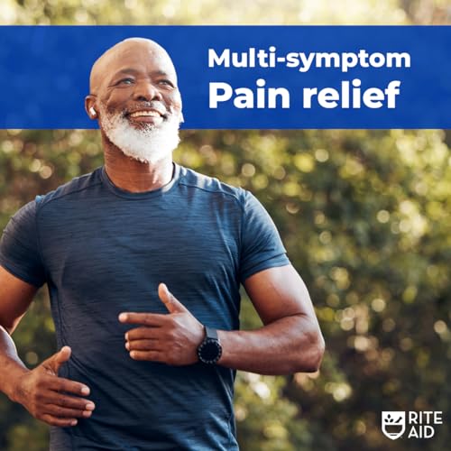 Rite Aid Extra Strength Acetaminophen, 500mg - 500 Caplets | Pain Reliever & Fever Reducer for Migraines, Joint Pain, Muscle or Back Pain, and Menstrual Pain