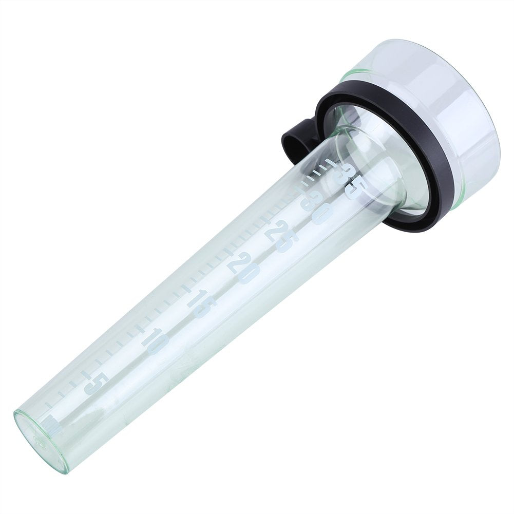 Yosoo Rain Gauge,Tube Sturdy Plastic Udometer with Large Printed Numbers for Garden Outdoor Yard-35mm Capacity