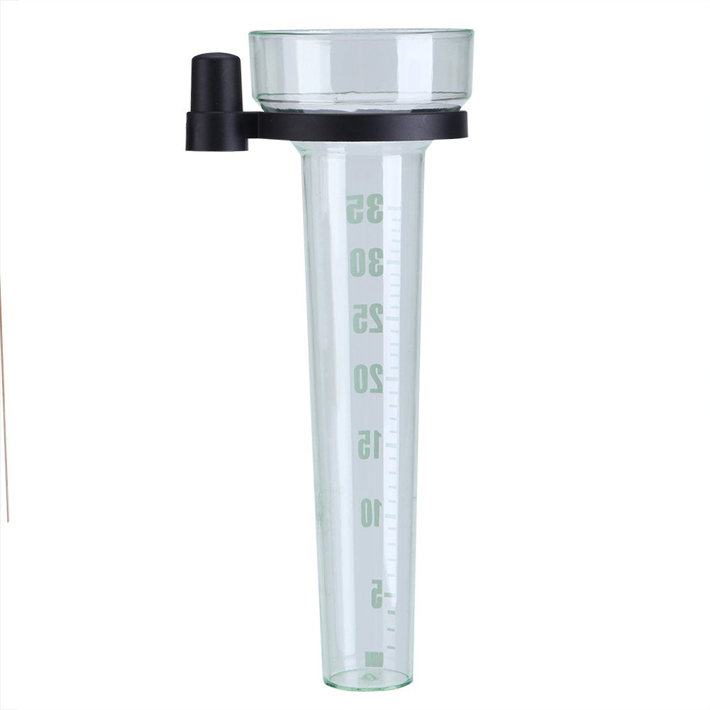 Yosoo Rain Gauge,Tube Sturdy Plastic Udometer with Large Printed Numbers for Garden Outdoor Yard-35mm Capacity