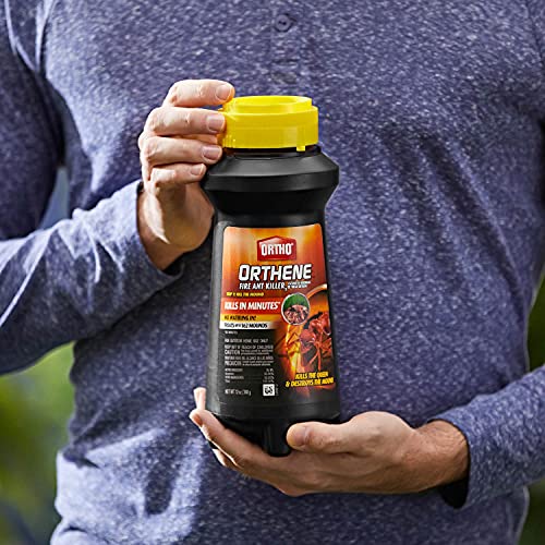 Ortho Orthene Fire Ant Killer1, Kills Queen, Destroys up to 162 Mounds, 12 oz. Dry Powder, Ant Poison Works in 60 minutes