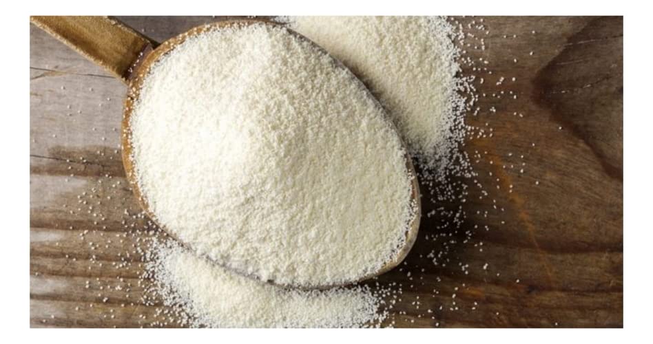 Semolina (Manna) Barley Russkoe pole 800g/ 28.2oz .Imported Russian Organic Cereal Groats