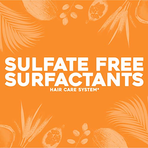 OGX Strength Length + Golden Turmeric Shampoo with Milk to Soothe Scalp Nourish Hair Ayurveda SulfateFree Surfactants for Stronger Longer Hair, Coconut, 13 Fl Oz