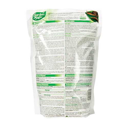 Garden Safe Slug & Snail Bait, Kills Slugs & Snails Within 3 to 6 Days, For Lawn and Garden, Can Be Used Around Pets and Wildlife, 2 lb