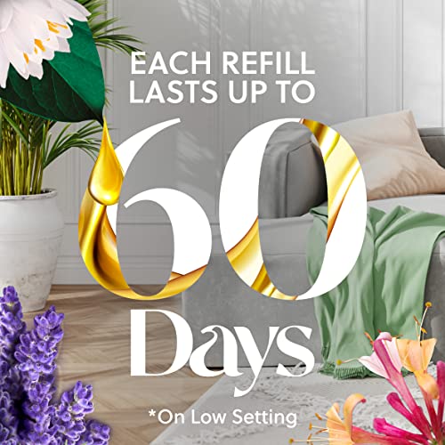 Air Wick Plug in Scented Oil Refill, 5ct, Summer Delights, Air Freshener, Essential Oils