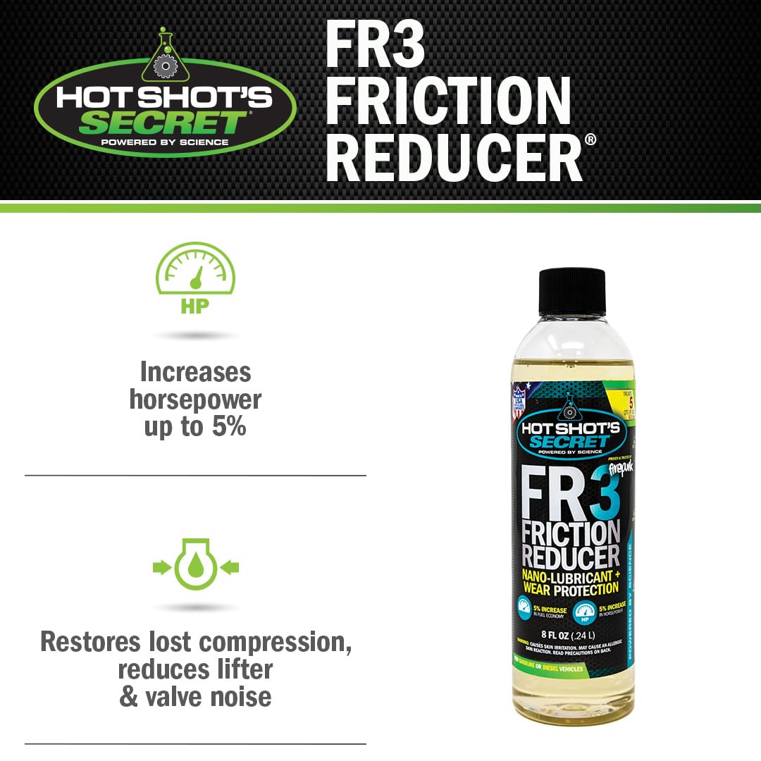 Hot Shot's Secret - HSSFR308Z FR3 Friction Reducer 8 fl. oz.