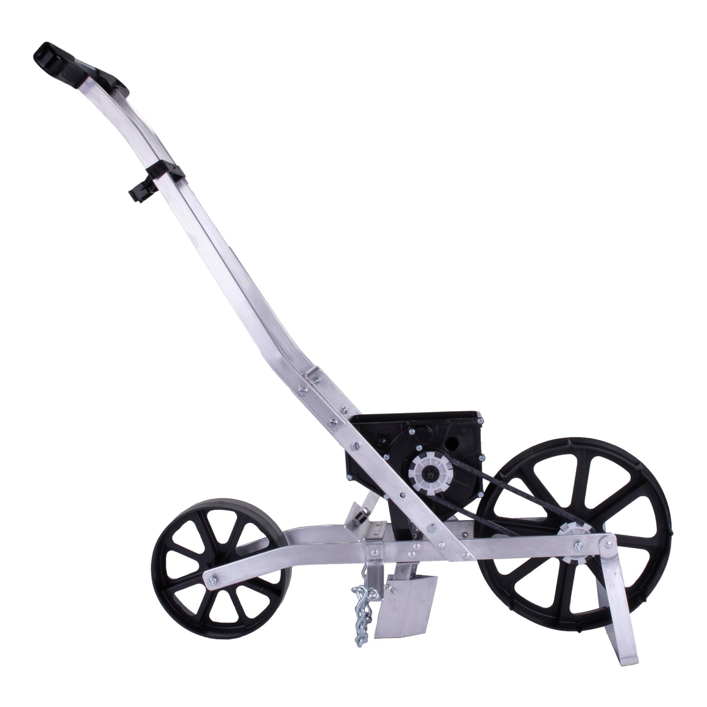 EarthWay 1001-B Precision Garden Seeder Row Planter with 7 Seed Plates and 30 Inch Row Marker; Plants Hemp, Corn, and Peas. Use in Prepared Soil. Made in USA