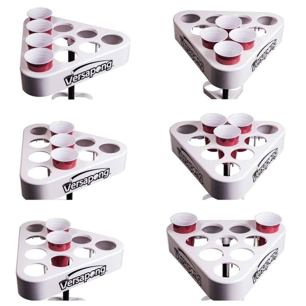 Portable Beer Pong Table/Tailgate Game with Backpack Carry Case and Balls