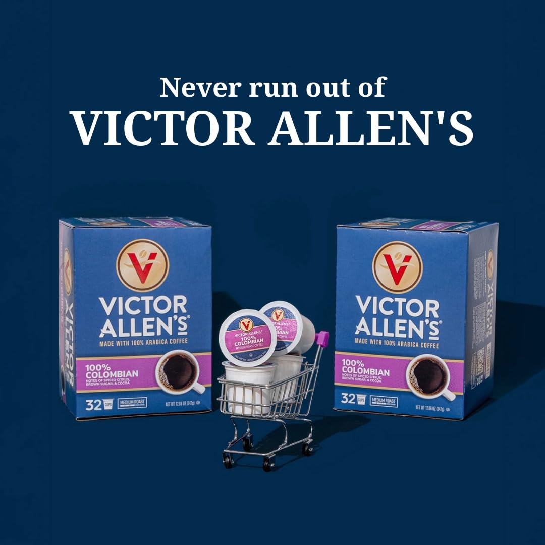 Victor Allen's Coffee French Vanilla Flavored Cappuccino Mix, 42 Count, Single Serve K-Cup Pods for Keurig K-Cup Brewers