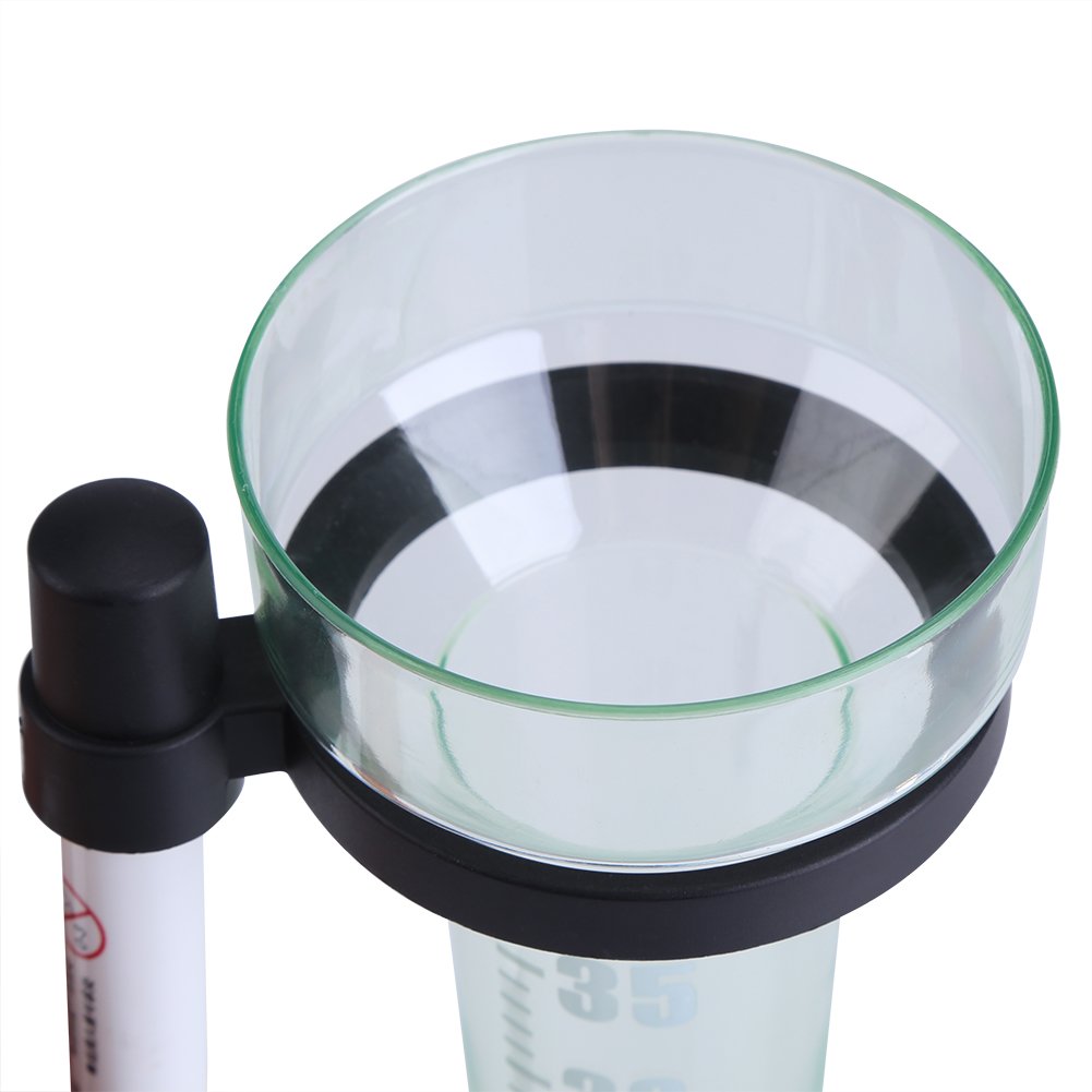 Yosoo Rain Gauge,Tube Sturdy Plastic Udometer with Large Printed Numbers for Garden Outdoor Yard-35mm Capacity