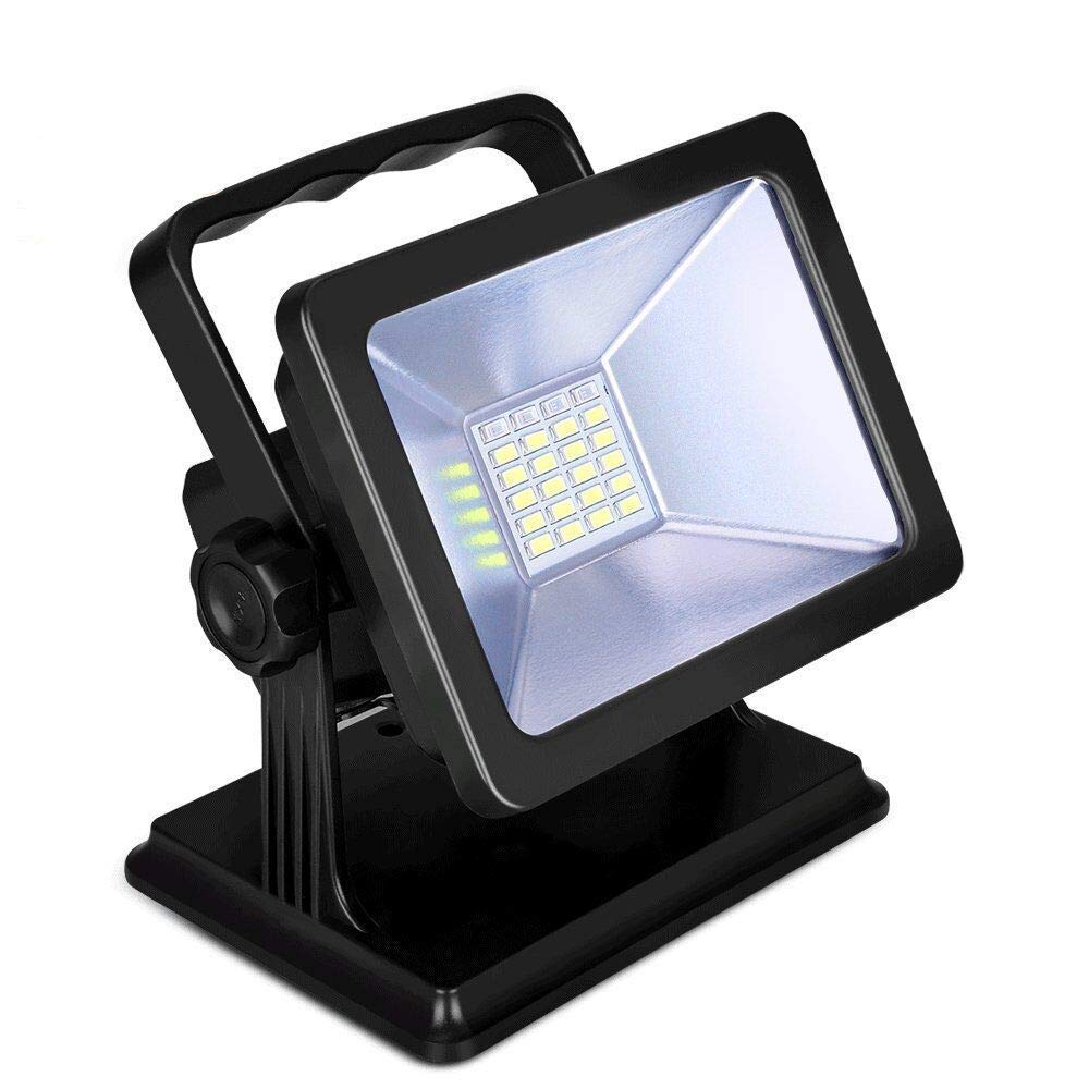 OYOCO Rechargeable LED Work Light COB with Magnetic Base 30W Idea Waterproof Spotlights Outdoor Camping Emergency Lights Floodlights with SOS