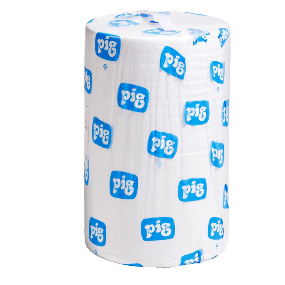 New Pig Oil-Only Absorbent Mat Roll | Heavyweight | Absorbs 32.4 gal per roll | 150' L x 24" W | MAT424