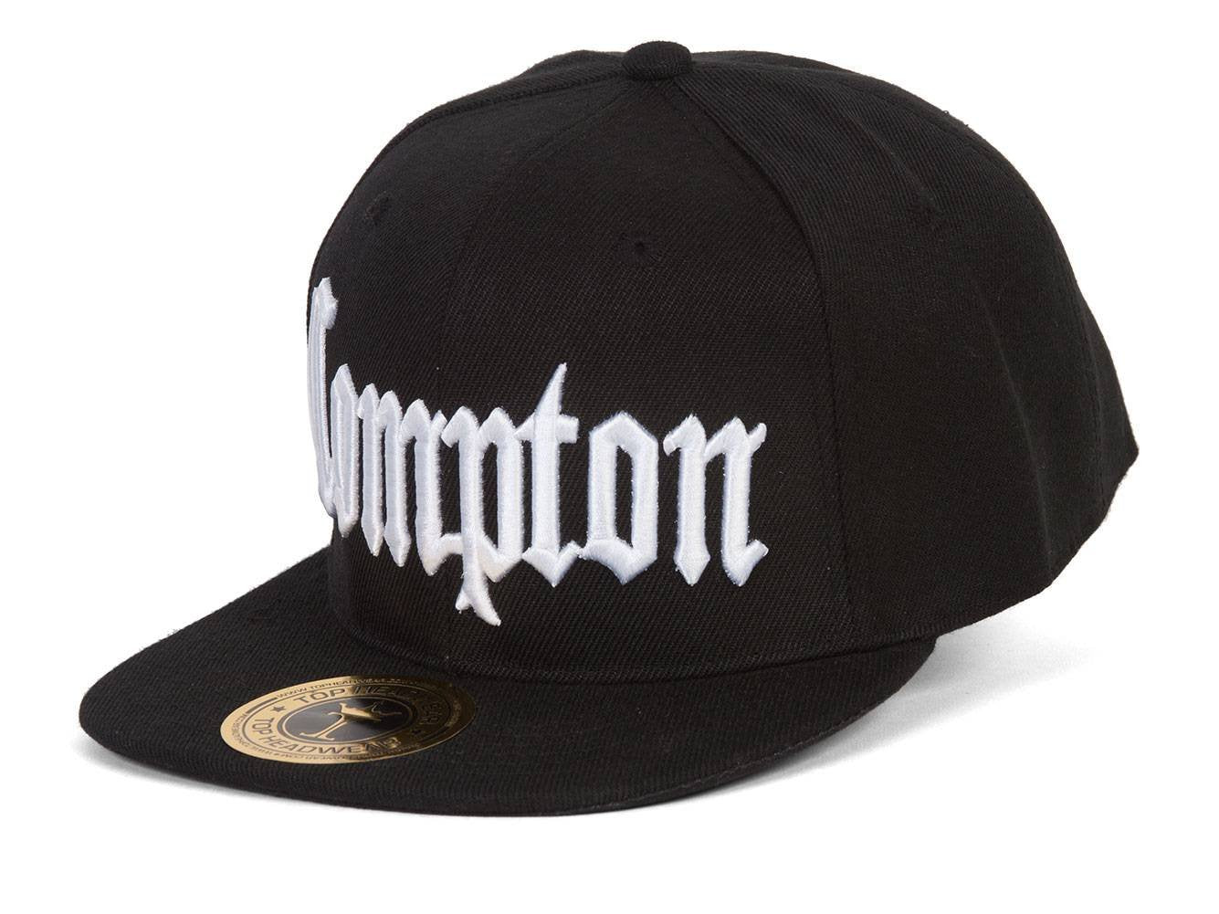 Gravity Compton California Front and Back Embroidered Snapback Hat