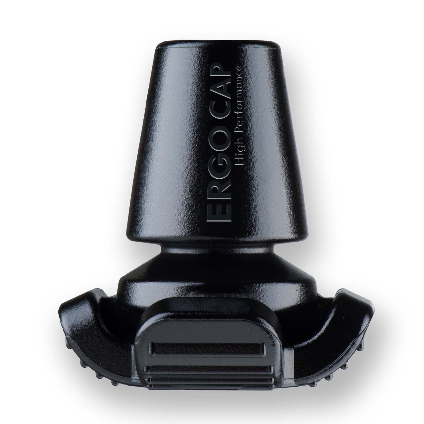 Ergocap® High Performance Crutch Rubber Tip - Rubber Replacement Foot Pad for Walking Canes - Stable Four Point, Engineered to Mimic The Joint Articulation of The Foot/Ankle (Universal-1 Crutch Tip)
