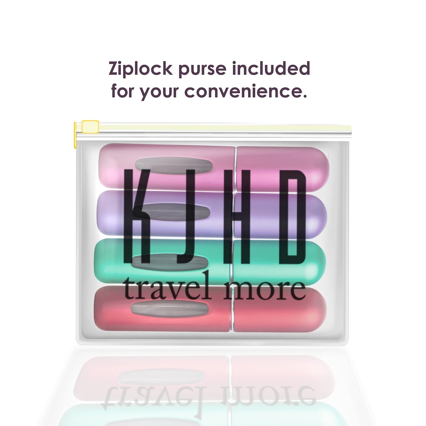 KJHD Mini Refillable Perfume Atomizer Bottles: Portable Travel - Size Spray Sprayers for Cologne Perfumes - 4 Empty 5ml Bottles for Easy Refill