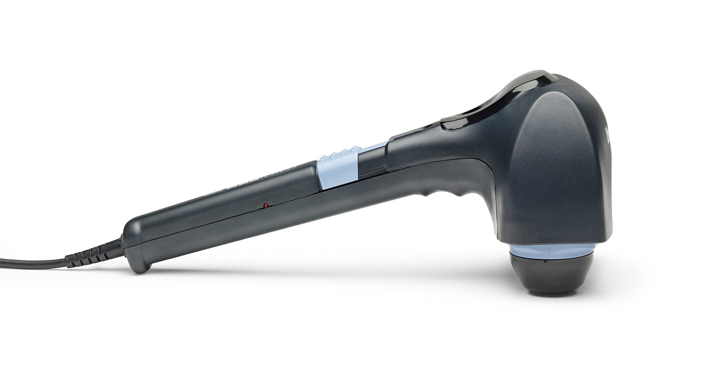 Thumper Mini Pro Percussive Massager - Deep Tissue Massage for Muscles, Back, Shoulders, Legs, arms. Powerful Percussion Electric Handheld Massage Therapy Gun with Long Handle and 3 speeds