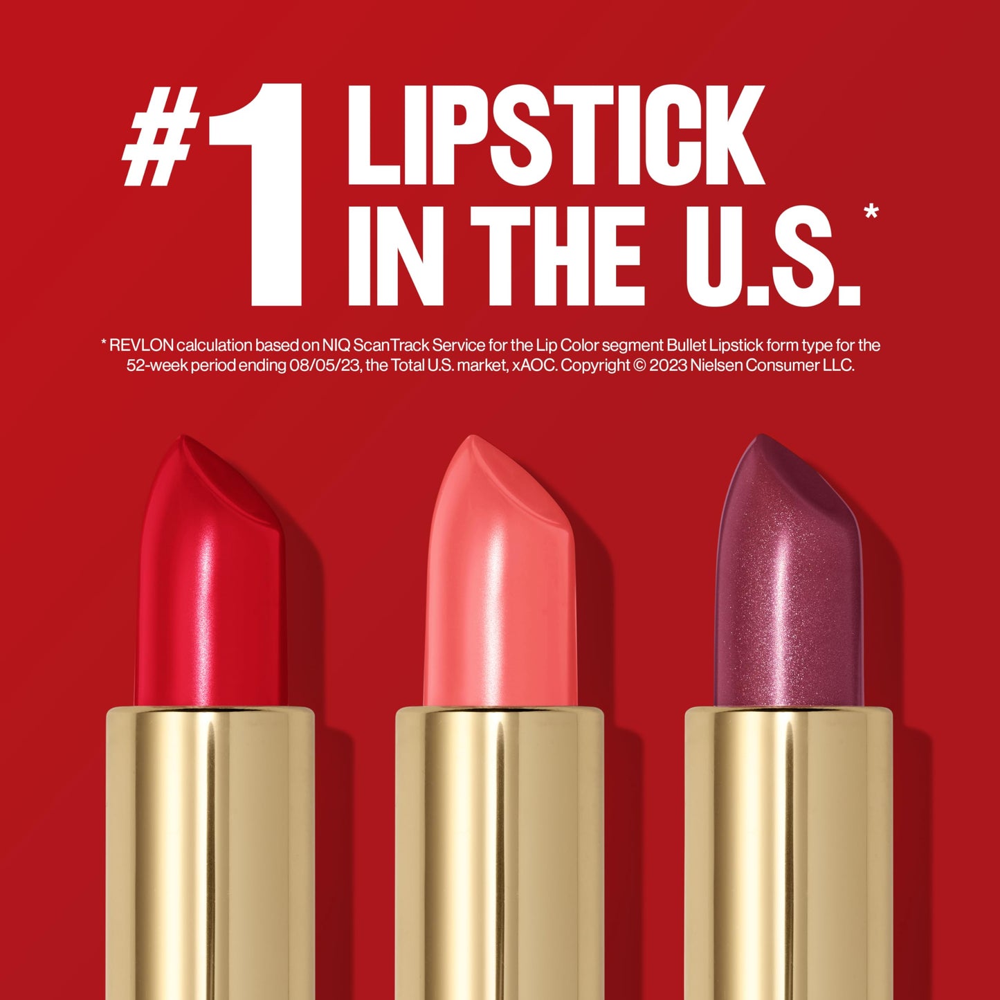 Revlon Lipstick, Super Lustrous Lipstick, Creamy Formula For Soft, Fuller-Looking Lips, Moisturized Feel in Pinks, Silver City Pink (405) 0.15 oz