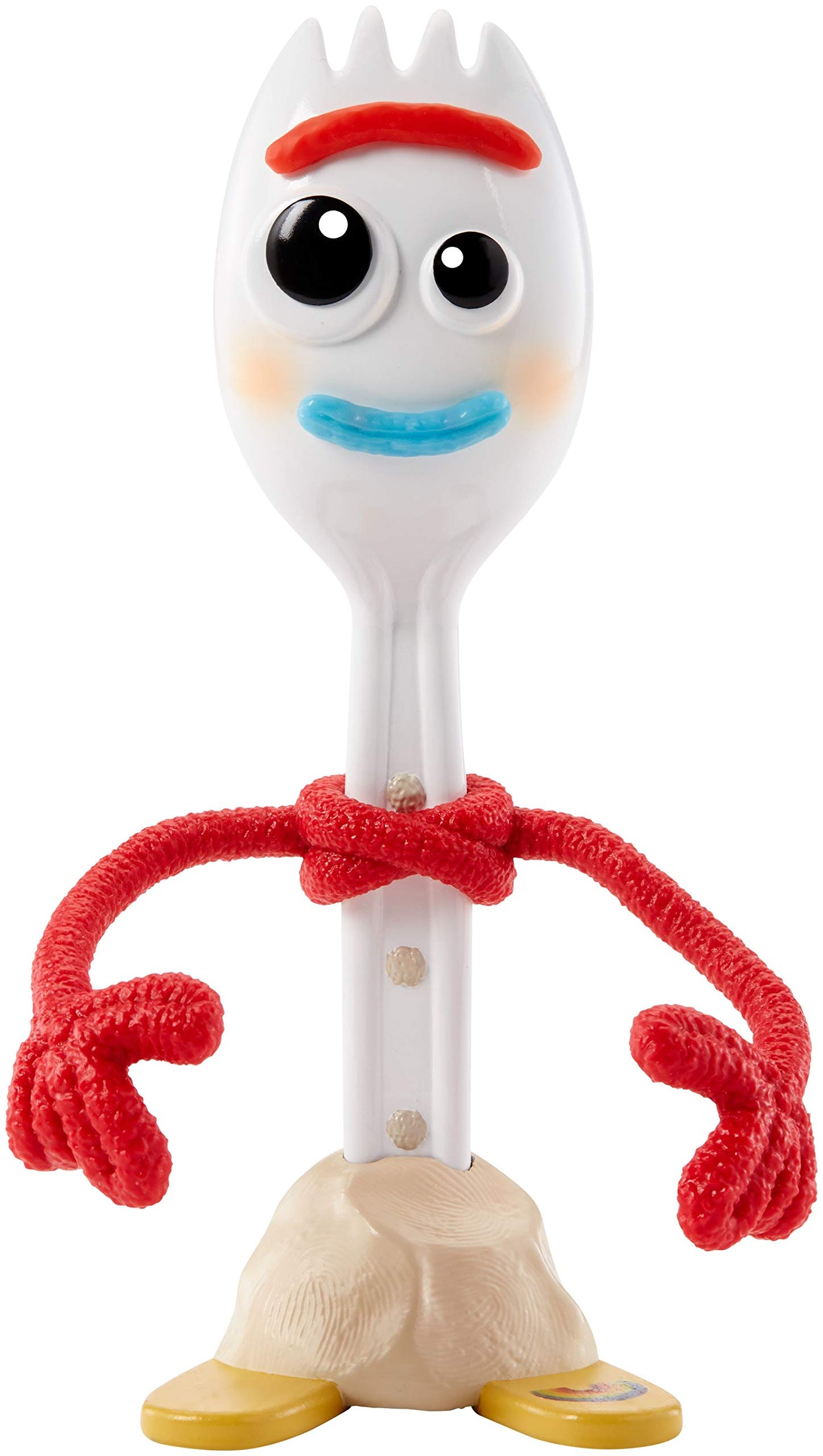 Toy Story 4Toy Story 4 True Talkers Forky Figure, 7.2 in, Posable, Talking Character Figure with Authentic Movie-Inspired Look and 15+ Phrases, Gift for Kids 3 Years and Older