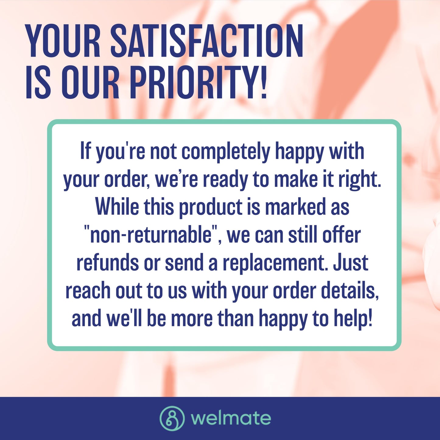 WELMATE Allergy Relief | Fexofenadine HCl 60 mg Non-Drowsy Antihistamine | 100 Count Tablets | 12 Hour All Day Support