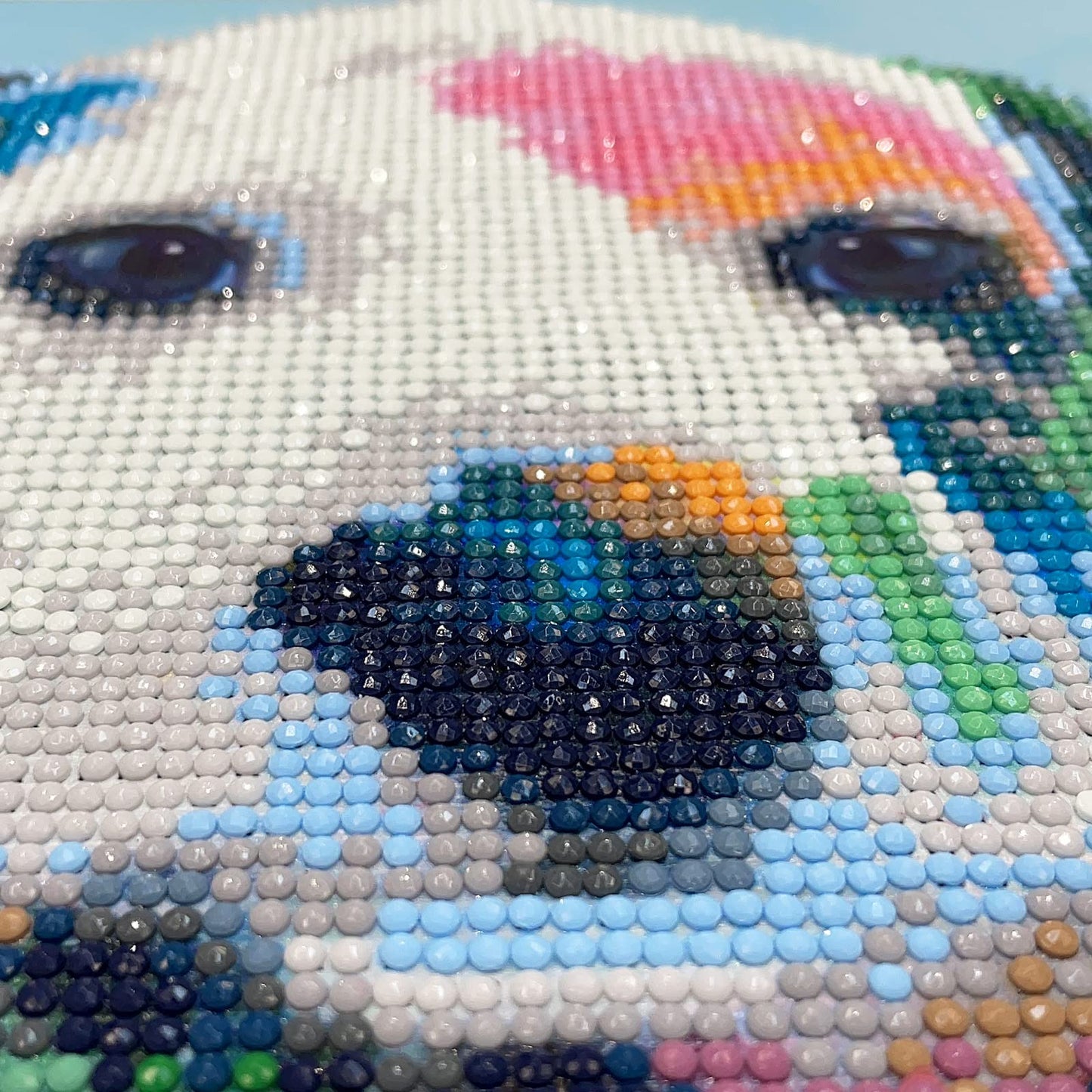 MXJSUA Diamond Art Painting Kits for Adults, Diamond Art Kits Adults Beginner Diamond Art Painting Animal Dog, Diamond Art Painting Kit for Adults Home Wall Decor 12x16 Inch Dalmatian Dog