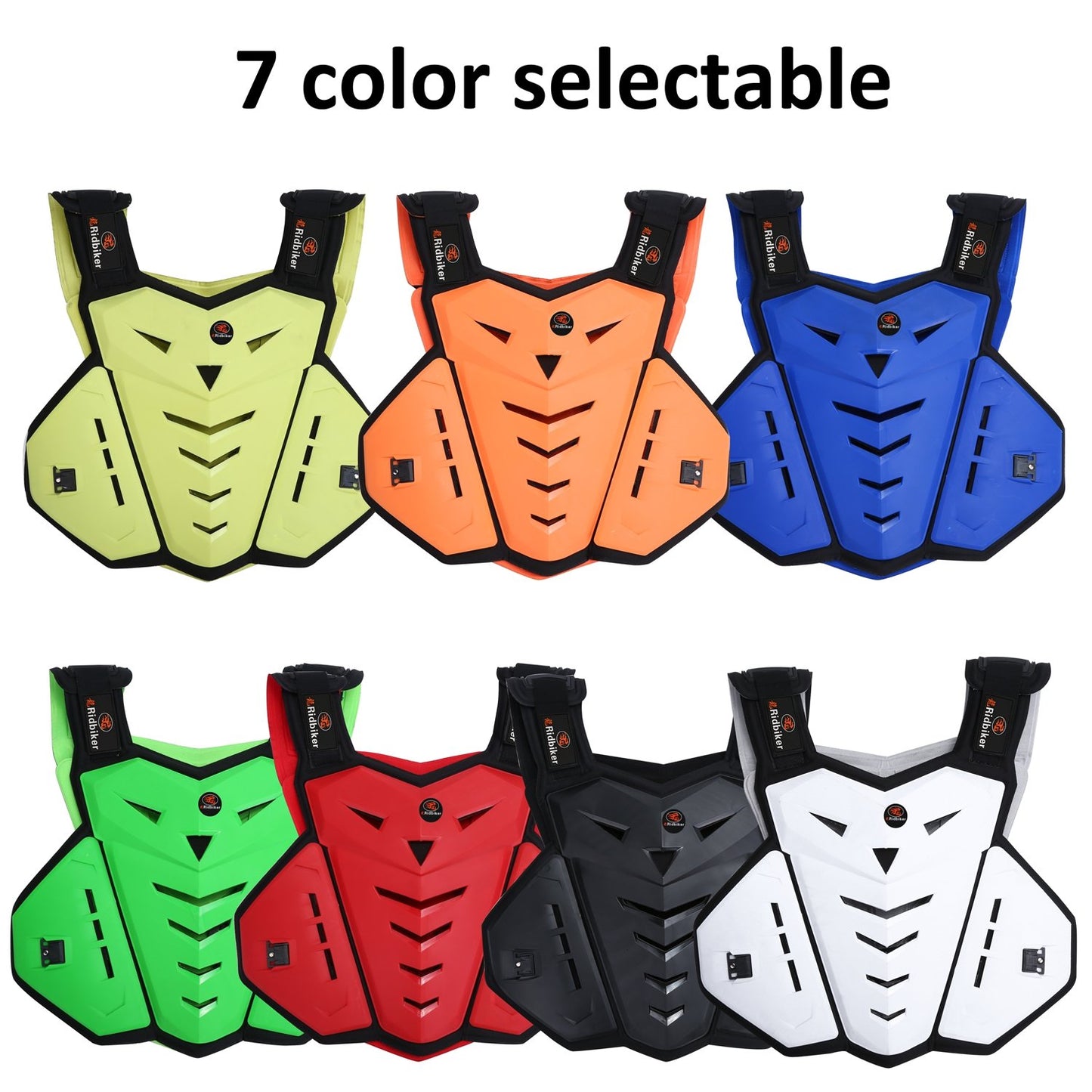 Ridbiker Chest Protector Motocross Adult Body Armor Vest Motorcycle Chest Protector Dirt Bike MTV Motocross Gear for Men