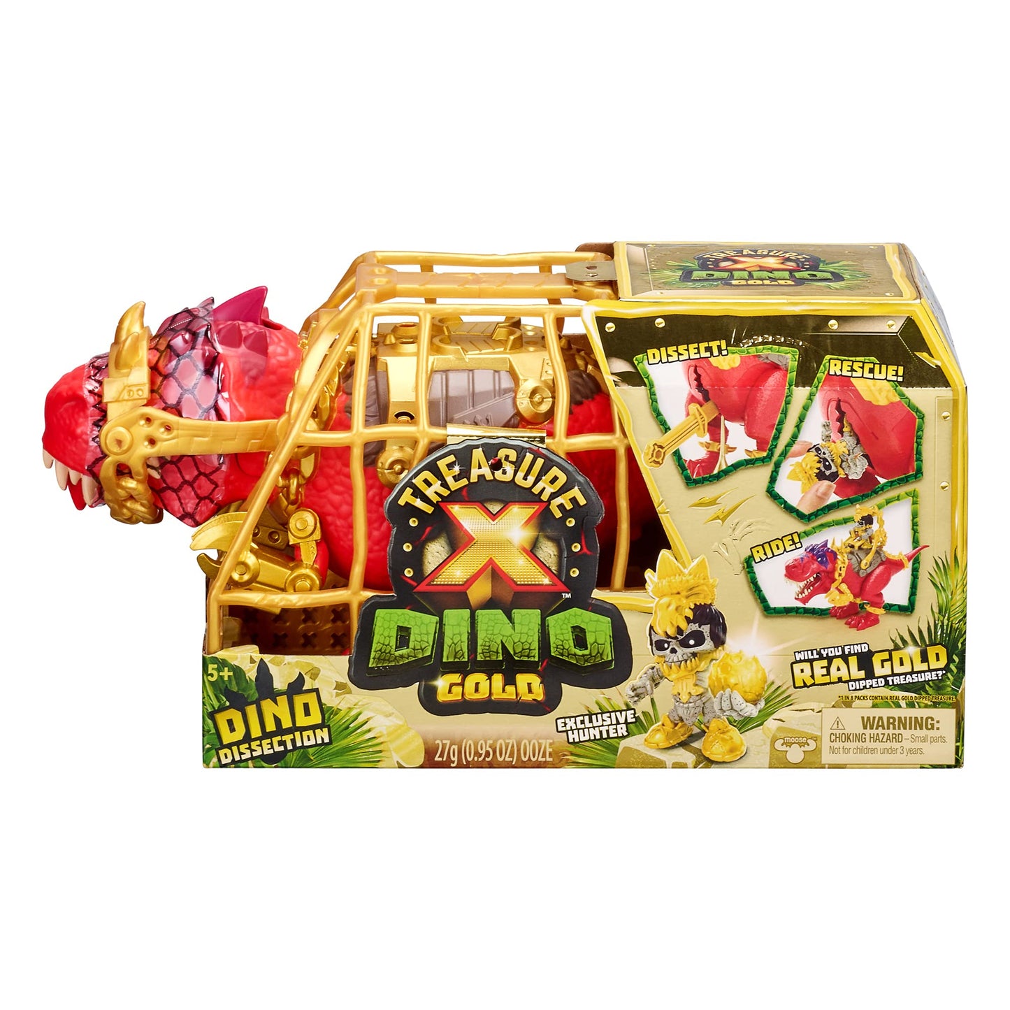 Treasure X Gold - Dino Dissection - UNbox with The Classic Experience - Will You find Real Gold Dipped Treasure?