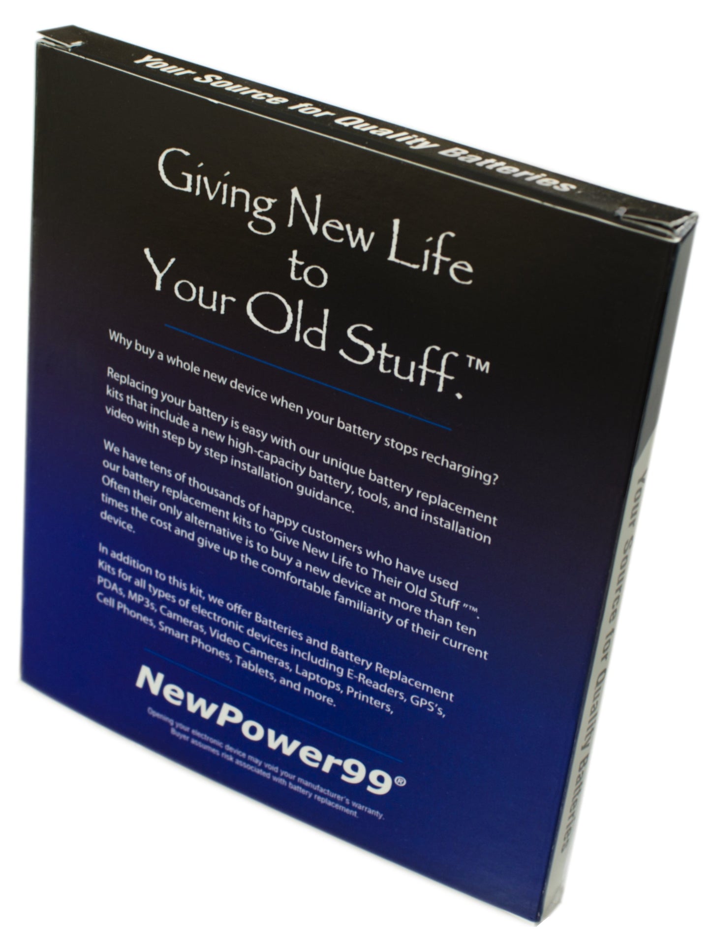NP99sp Battery Kit for Samsung Galaxy Tab 2 7.0 SCH-I705 with Video, Tools, and Extended Life Battery from NewPower99