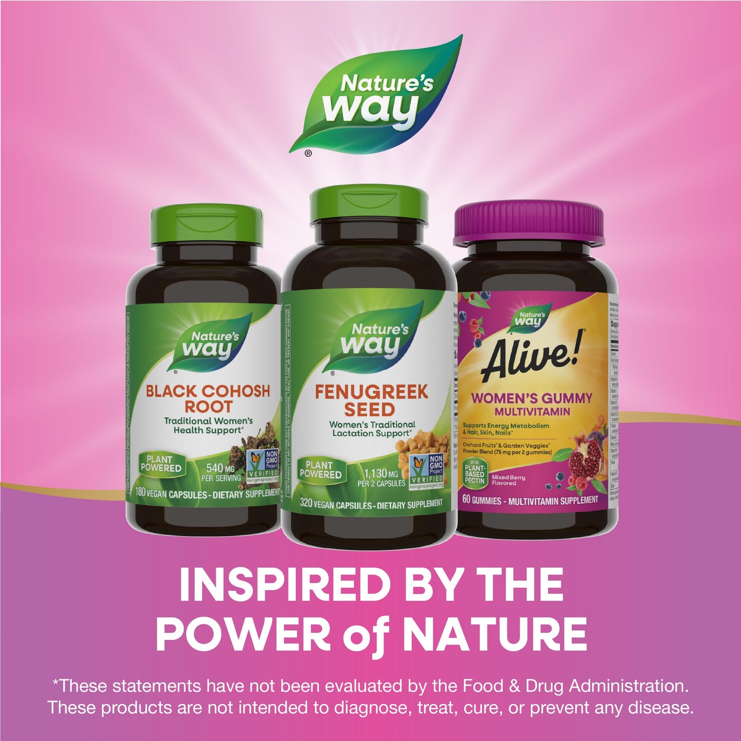 Nature's Way Fenugreek Seed, Traditional Lactation/Breastfeeding Support*, Non-GMO Project Verified, Vegan, 320 Capsules (Packaging May Vary)