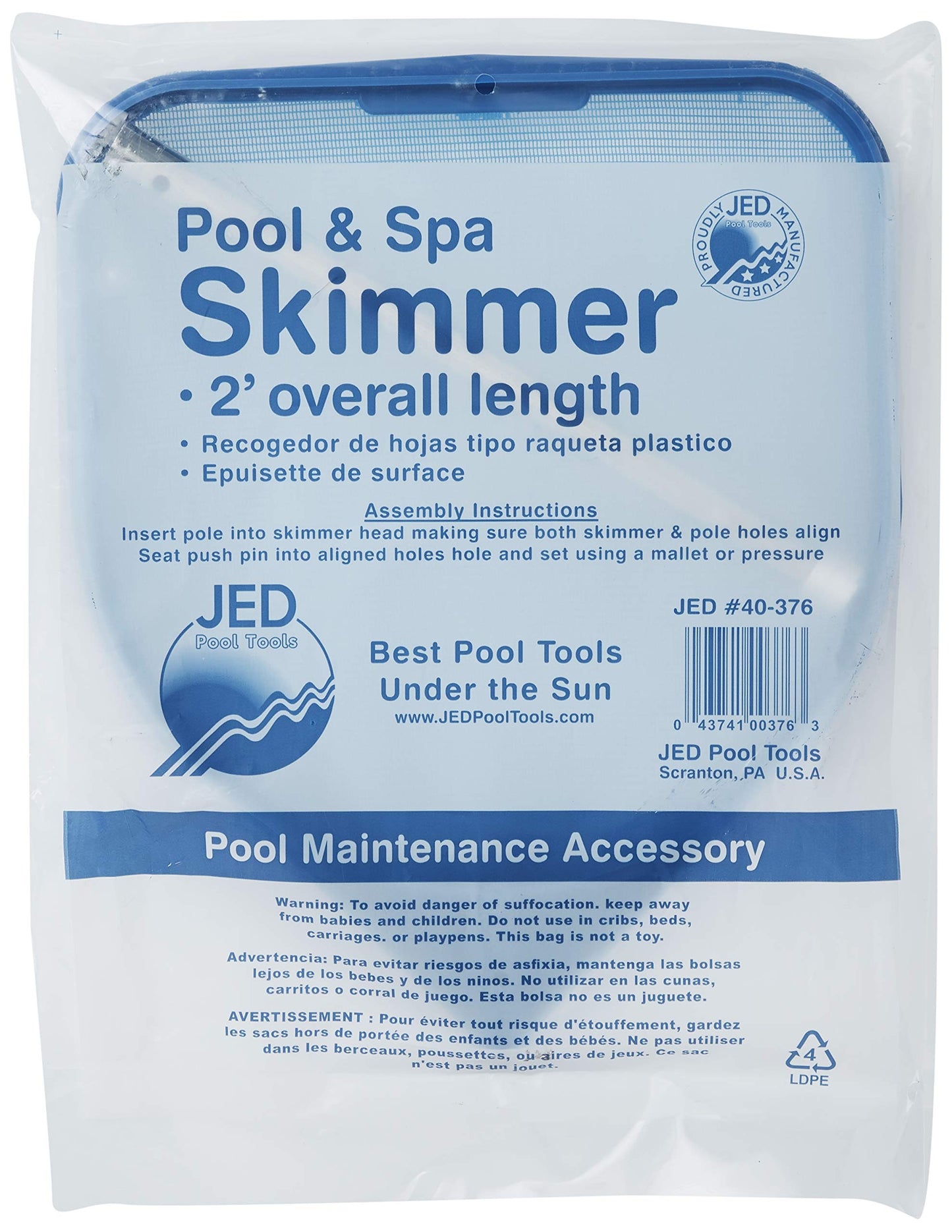 ESSENTIALS Hand Skimmer, Assorted colors