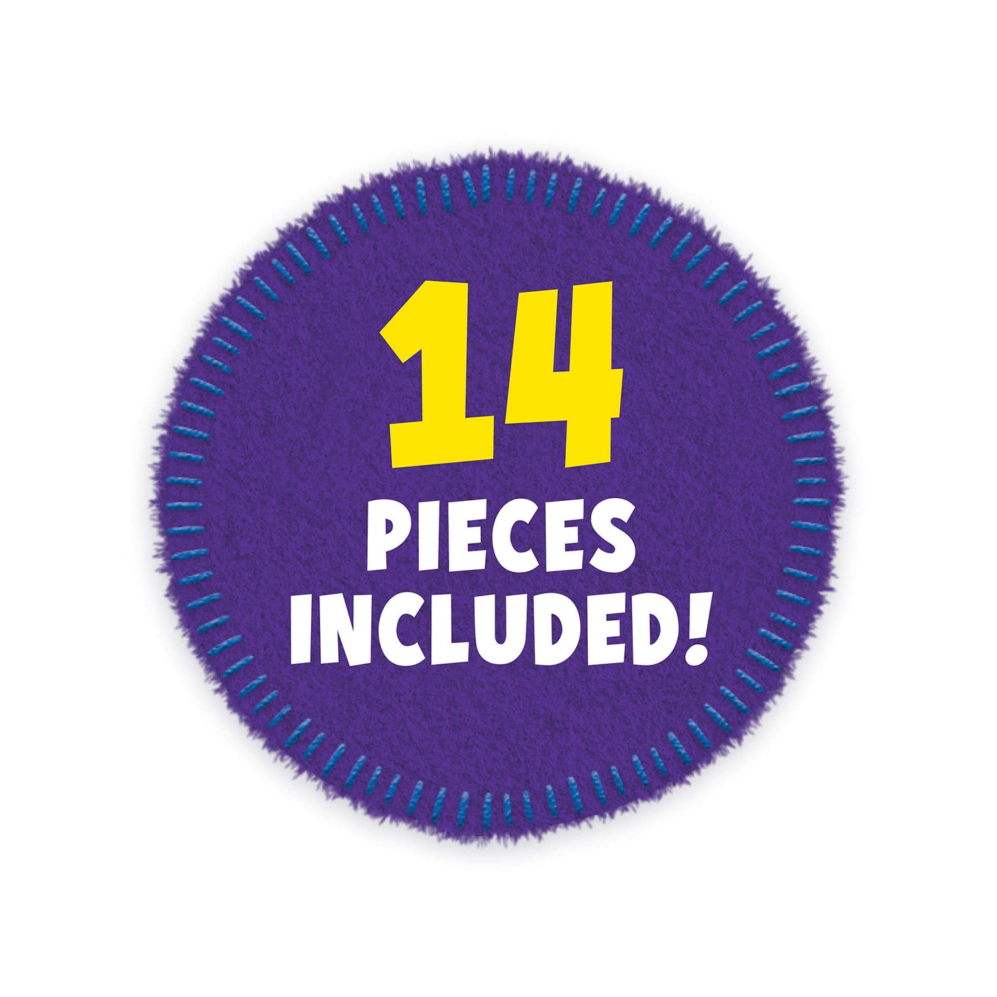 Just Play Blue's Clues & You! Deluxe Play-Along Friends Set, 14-Piece Figure Set, Kids Toys for Ages 3 Up