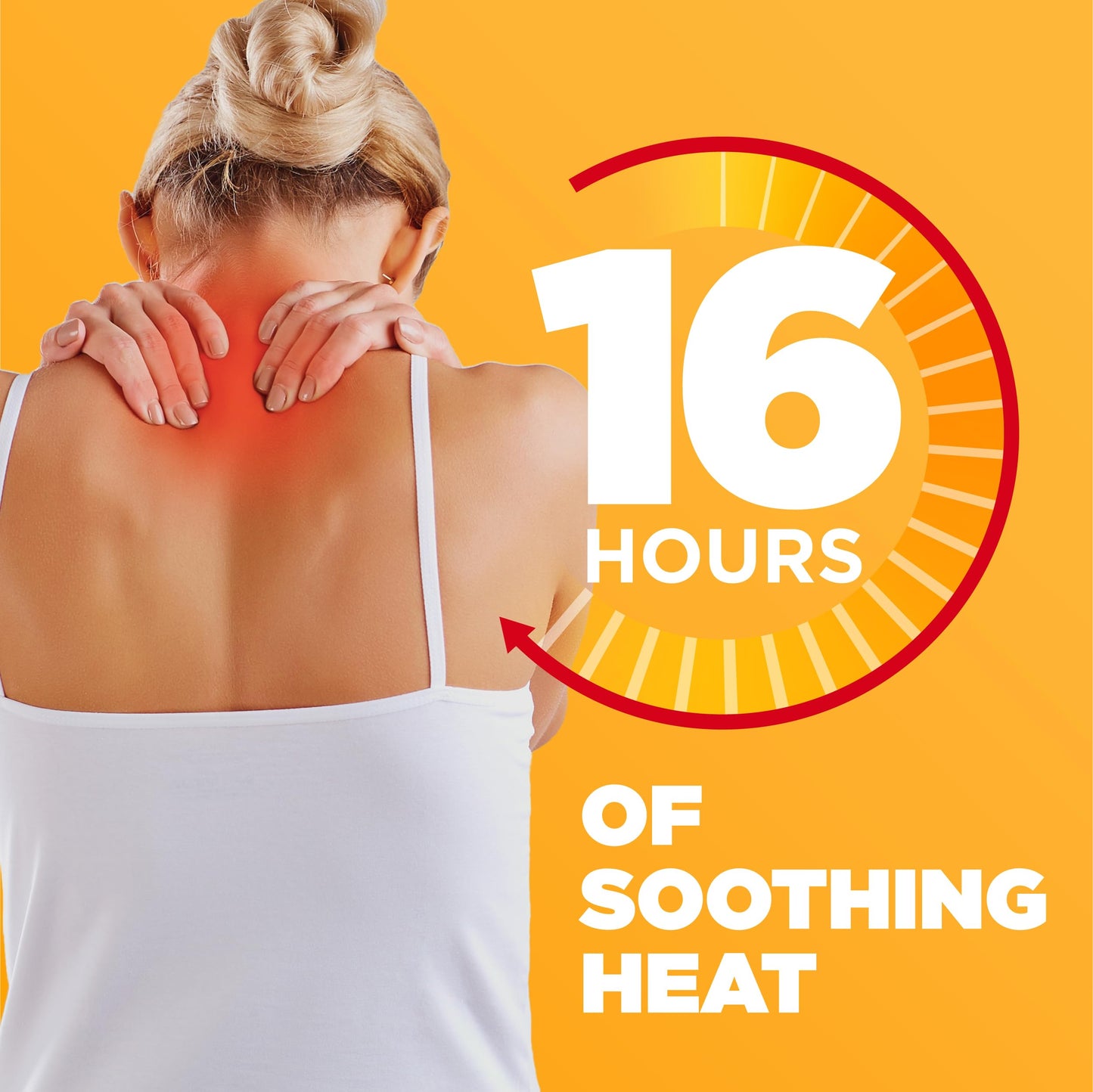 ThermaCare Adhesvie Heat Wraps, Portable Neck & Shoulder Heating Pads & Pain Relief Patches for Sore and Stiff Muscles (Small, 5)