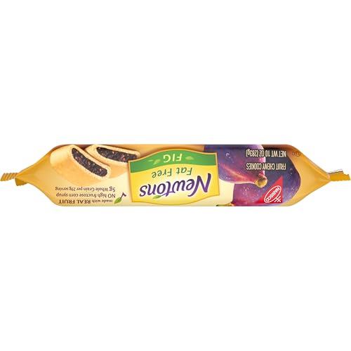 Newtons Fat Free Soft & Fruit Chewy Fig Cookies, (Fig Bars), 12 - 10 oz Packs