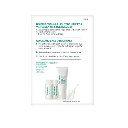 Sally Hansen Extra Strength Creme Bleach, Complete Kit
