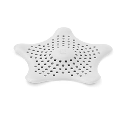 Umbra Starfish Drain Cover/Hair Catcher, White
